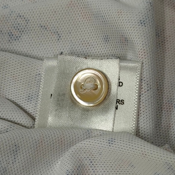 Peter Millar Summer Comfort XL White Blue Pink Cocktail Print Golf Polo Kapalua - Picture 9 of 9